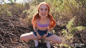 Geeky ginger decides to open up to her freaky sexuality today