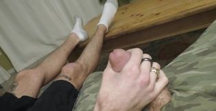 Tattooed twink with a cute face getting anally rocked