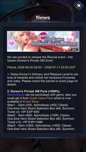 Ep4: Into Queen Doreen's Private Sm Zone - Unlocked 4th Hentai Video Gameplay