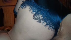 Watch Me Play with My Puasy Fuck My Ass with a Huge Black Dildo Until I Squirt, Prolapse and Show You My Rosebud and Moan