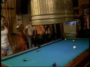 Muscular Horny Studs Want to Get a Bit Wild and Fuck on the Pool Table