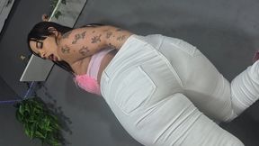 Goddess Having Her First Enema Fart Experience – by Jully – Part 1