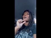 Femdom SPH BNWO Black Ebony Humiliates You & Your Small Cock