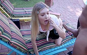 New hubby fucks wife and stepdaughter