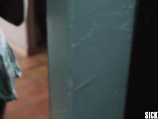 Lonely black Ana Foxxx masturbated previous to banging with large knob spouse