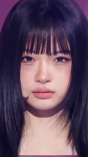 Slim teen shows off her K-pop style ass