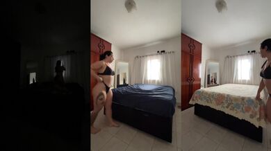 Dona de casa morena perigosa mama peitinhos pequenos lingerie