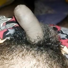 Solo boy dick showing after masterbating