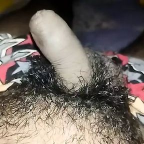 Solo boy dick showing after masterbating