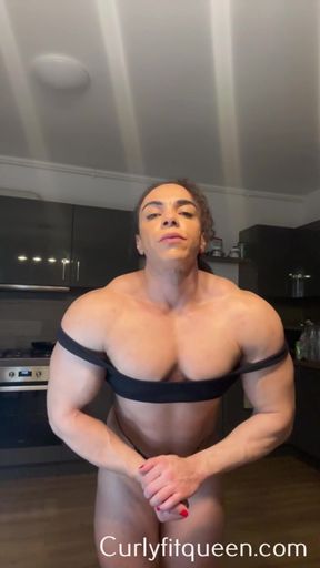 My arms are finally getting as big as my desire for your worship!