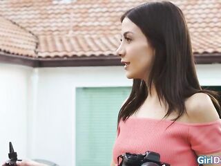 I kissed my bestie during our photoshoot