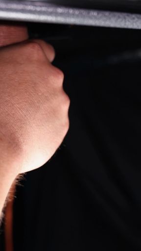 72 - Guy with Huge Uncut Hammer Gets Tied Down to My Milking Table and Drained