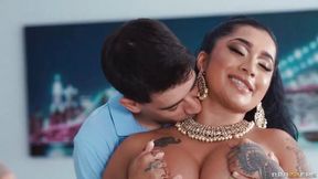 When The Girls Get Together Yasmina Khan &mdash;  Aaliyah Yasin / Brazzers