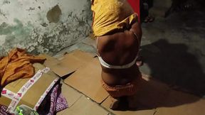 Big Ass bhabhi Changing her cloth and boy watchig on her bhabhi caught him and punish him with fucking