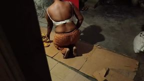 Big Ass bhabhi Changing her cloth and boy watchig on her bhabhi caught him and punish him with fucking