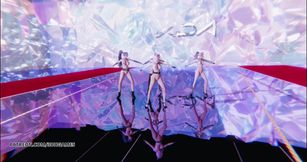 KDA - More naked dance Ahri Akali Evelynn Kaisa Kda Seraphine all out