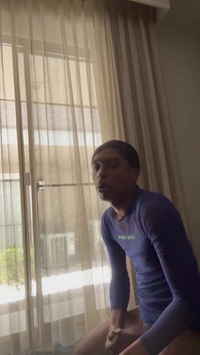 Watch Me Stroke My Big Dick in Public