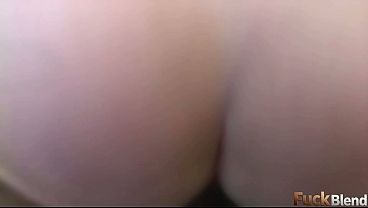 White girl in fishnets takes massive black cock