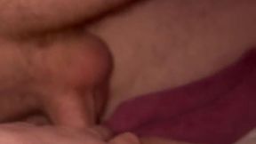 Amateur wife takes big cock and cums hard during lesbian massage