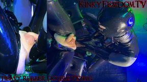 Heavy Rubber Double Fisting Birds Eye 1080p ft Mistress Lunatika @mazmorbidfetish #fisting