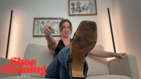 SHOE CLEANING BITCH- Femdom Humiliation JOI CEI POV by Miss Honey with Gross Tasks, Shoe Fetish and Jerk Off Instructions