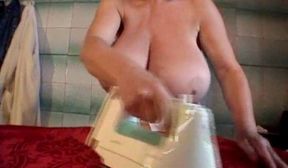 Doreena flawless gilf granny breasts Ironing Absolute Gorgeous Breasts 480p