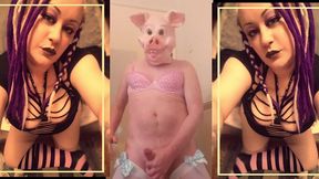 the jerk pause oink game by goddess lana