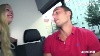 Blonde Jessy Key Sex In The Van With Big Cock - LETSDOEIT