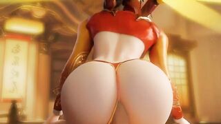 3D Compilation: Overwatch Dva 3 Way Mercy Ashe Widowmaker Uncensored Cartoon