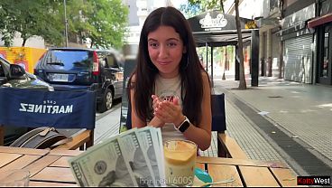 I Bought a Student'_s Panties at a Public Cafe and She Offered to Fuck