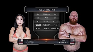 Thor Johnson vs Song Lee Mixed Wrestling