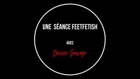 Fétichisme des pieds avec mon soumis