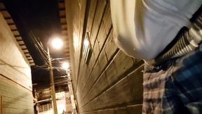 risky public jerking off outdoors. gay exhib
