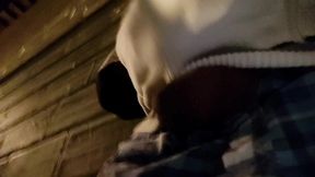 risky public jerking off outdoors. gay exhib
