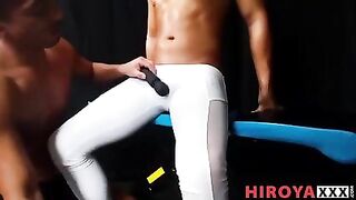 HIROYAXXX - Chinese Mary Hiroya Sates Hayato With His Red-hot Throat