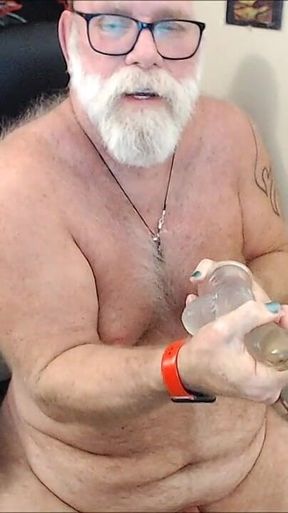Daddybearaz's Webcam Fun with the Boy (no Audio)