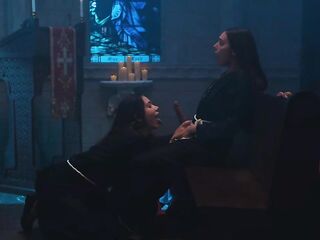 Trans Nun Screws Gal - Shelena Creampies Vixi Rafi