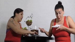 Megan & Lucy: Sneezing wmv