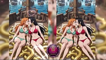 Lesbian kiss compilation