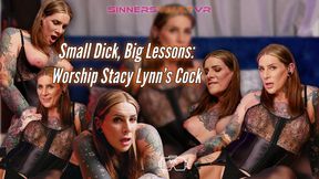 [Trans] Small Dick, Big Lessons: Worship Stacy Lynns Cock