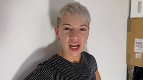 Ruslana From Ukraine Feels Pure Delight While Stepping On Balls - Pink Shoes - Russian Language