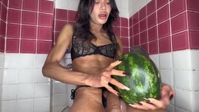 Watermelon Gets a Ladyboy Dicking by Alice Big Cock