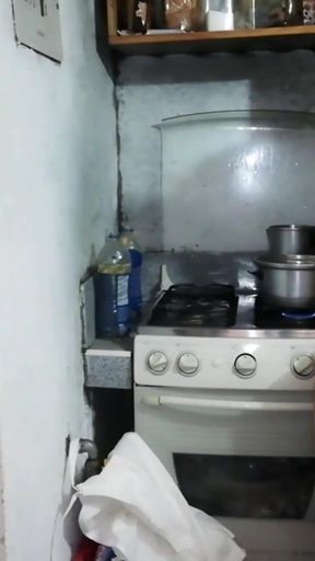 Unforgettable moment from "She is mad but we had sex in the kitchen"