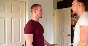 NextDoorStudios - Johnny B Caught Jerking Off Then Fucked Raw