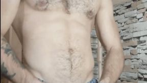 Arnold: Tattooed Jock Pees in Super Quality