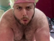 Piggy tail plug fast food eating