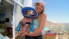 Blonde Zoey Monroe the hardcore anal pro MA108 - AnalVids