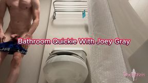 Bathroom Quickie With Joey Gray