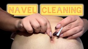 Deep navel cleansing