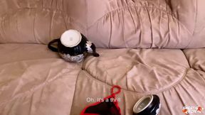 Jean fulfilles my wish - blowjob dick and rough fuck